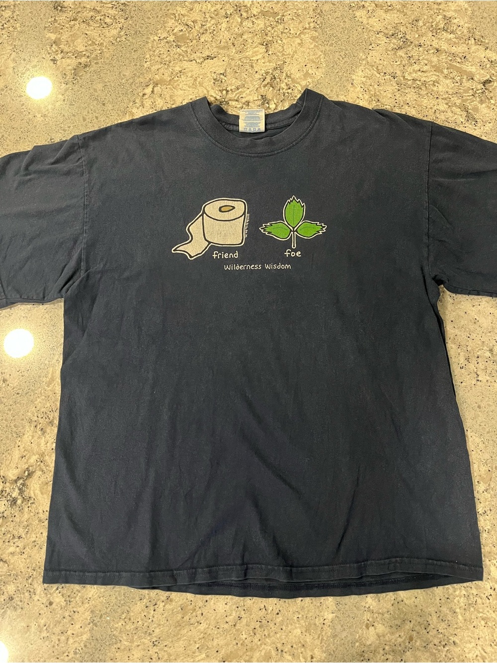 2003 Wilderness Wisdom Poison Ivy Toilet Paper Tee